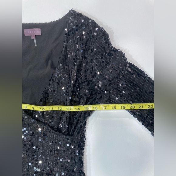 Hale Bob Sequined Long Sleeve Mini Dress - Picture 10 of 13